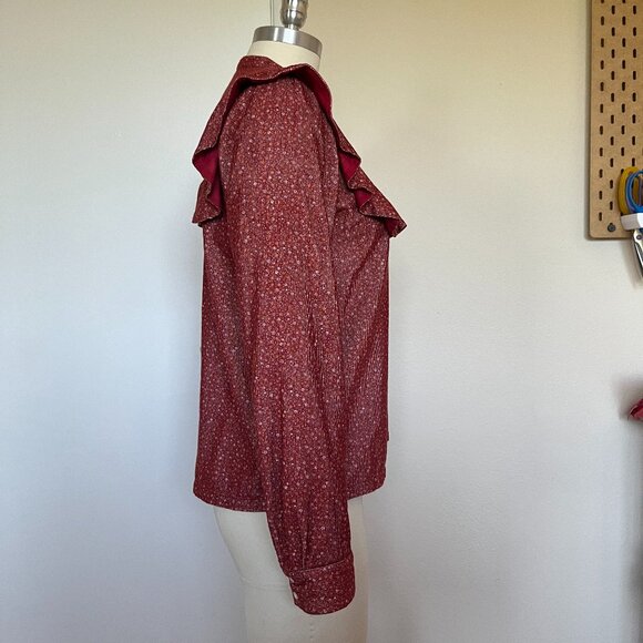 Doen Austen Top sample in California Wildflower Floral Print size S - Picture 2 of 5